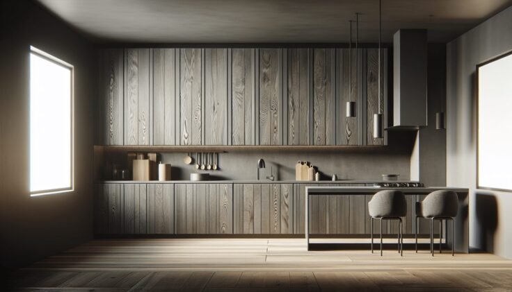 Stylish Driftwood Grey Kitchen Cabinets - Driftwood 4 Us
