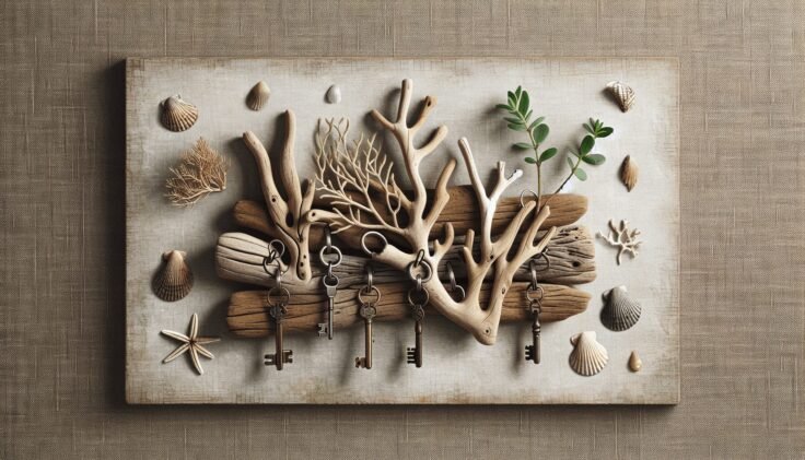 Driftwood Key Rack - Driftwood 4 Us