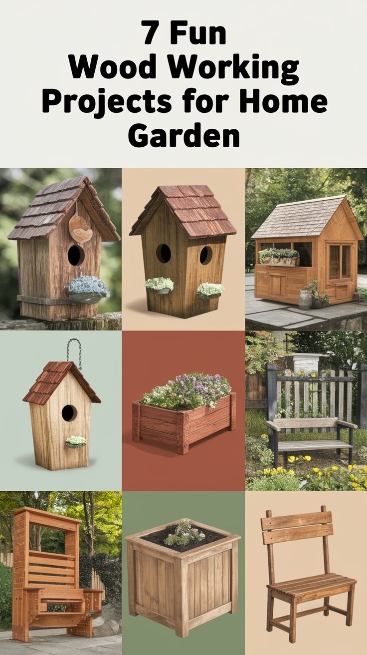 Fun Timber Projects 7 Fun Wood Working Projects for Home & Garden - Driftwood 4 Us